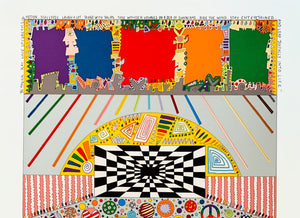 JAMES RIZZI | One-of-a-Kind | BE MAGICAL - Rizzi @ made by yourself - Artwork Set #4 | Flat-Print color lithography & Mein New York Kochbuch