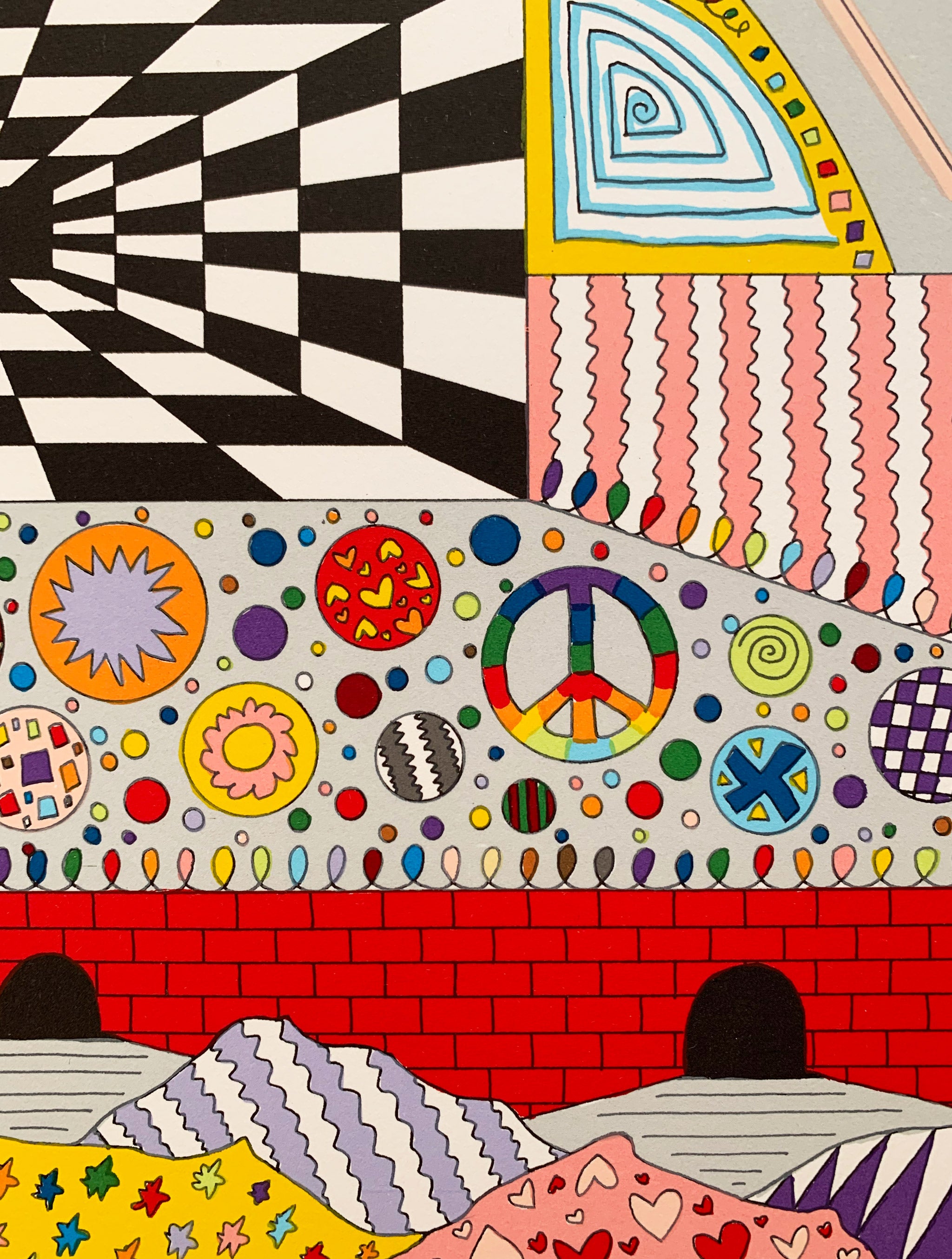JAMES RIZZI | One-of-a-Kind | BE MAGICAL - Rizzi @ made by yourself - Artwork Set #4 | Flat-Print color lithography & Mein New York Kochbuch