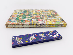 JAMES RIZZI | One-of-a-Kind | BE MAGICAL - Rizzi @ made by yourself - Artwork Set #4 | Flat-Print color lithography & Mein New York Kochbuch