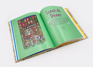 JAMES RIZZI | One-of-a-Kind | BE MAGICAL - Rizzi @ made by yourself - Artwork Set #4 | Flat-Print color lithography & Mein New York Kochbuch