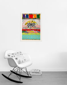 JAMES RIZZI | One-of-a-Kind | BE MAGICAL - Rizzi @ made by yourself - Artwork Set #1 | Flat-Print color lithography & The New York Paintings