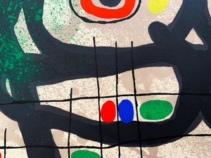JOAN MIRO | Die Eidechse mit den goldenen Federn III