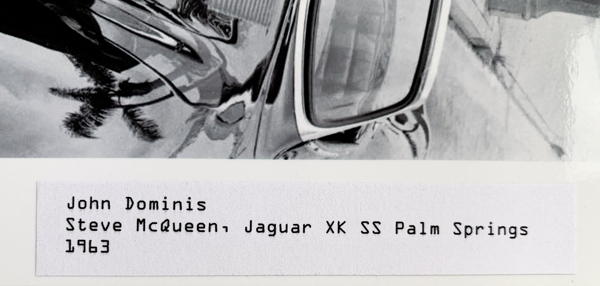 STEVE MCQUEEN | Jaguar XK SS