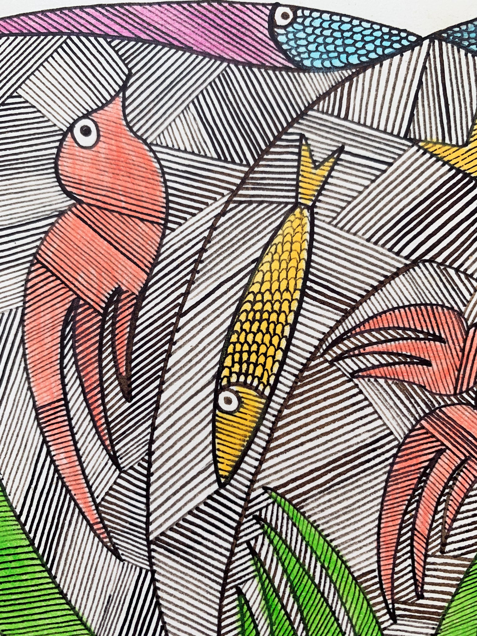 SCOTTIE WILSON | Face with birds (Picasso`s pick)