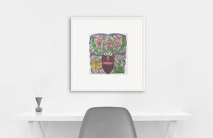 SCOTTIE WILSON | Face with birds (Picasso`s pick)