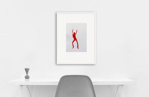 ELKE NEBEL | Living in a box (red) #93 - Yeah