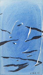 REINHARD FRITZ | Blauer Raum