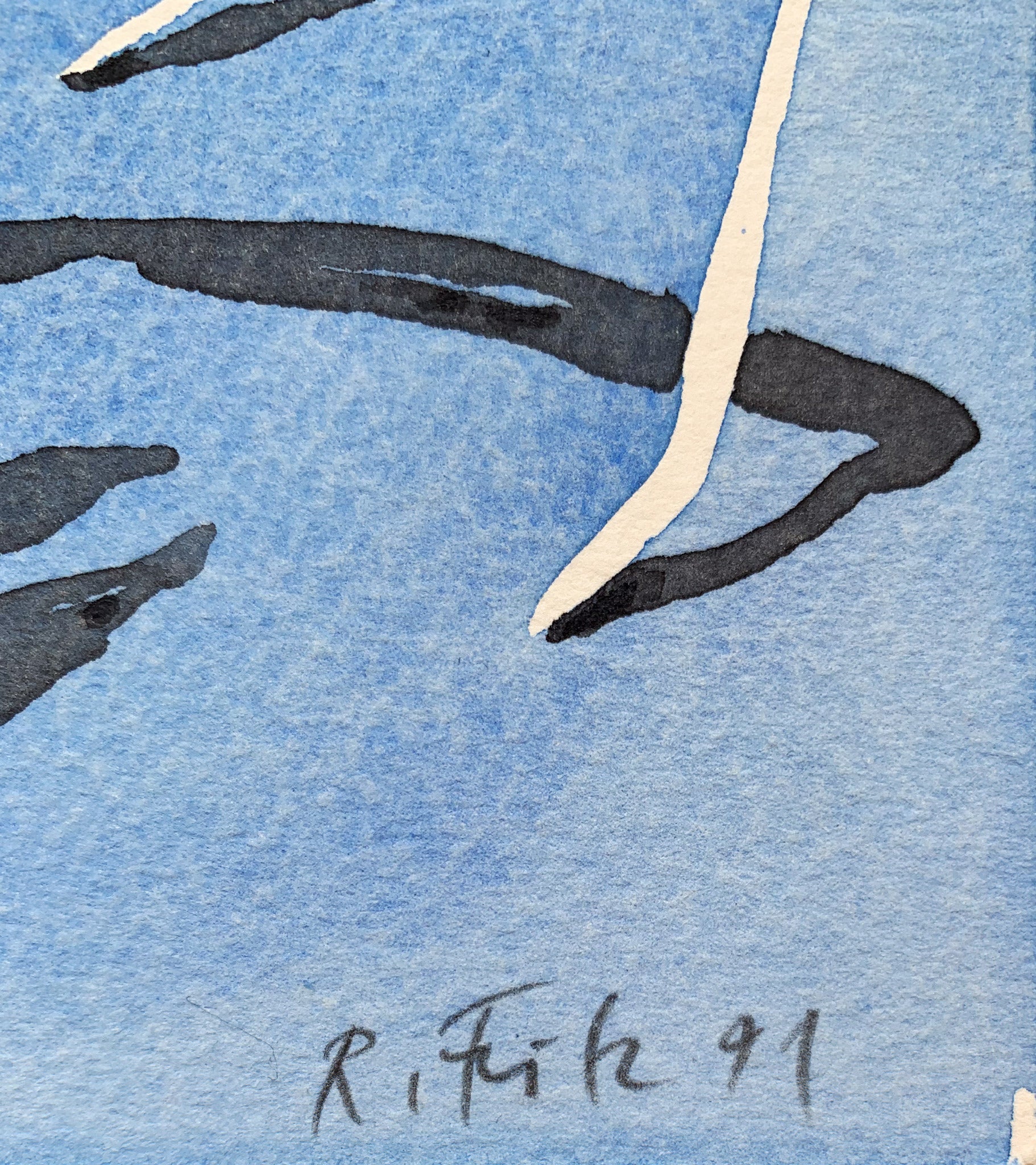REINHARD FRITZ | Blauer Raum