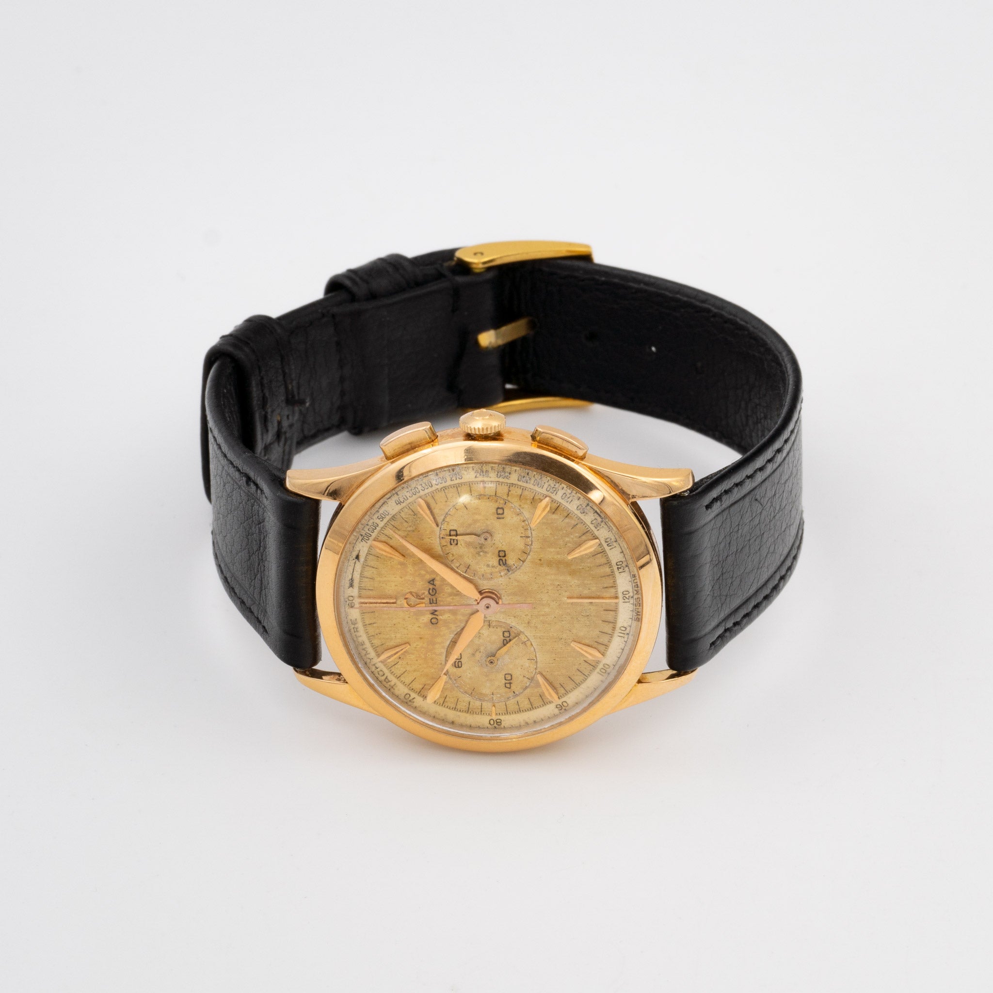 OMEGA | Jumbo Chronograph | 18K Solid Red Gold / Rosé | Cal. 320 | Ref. OT 2872 12 | 1950s