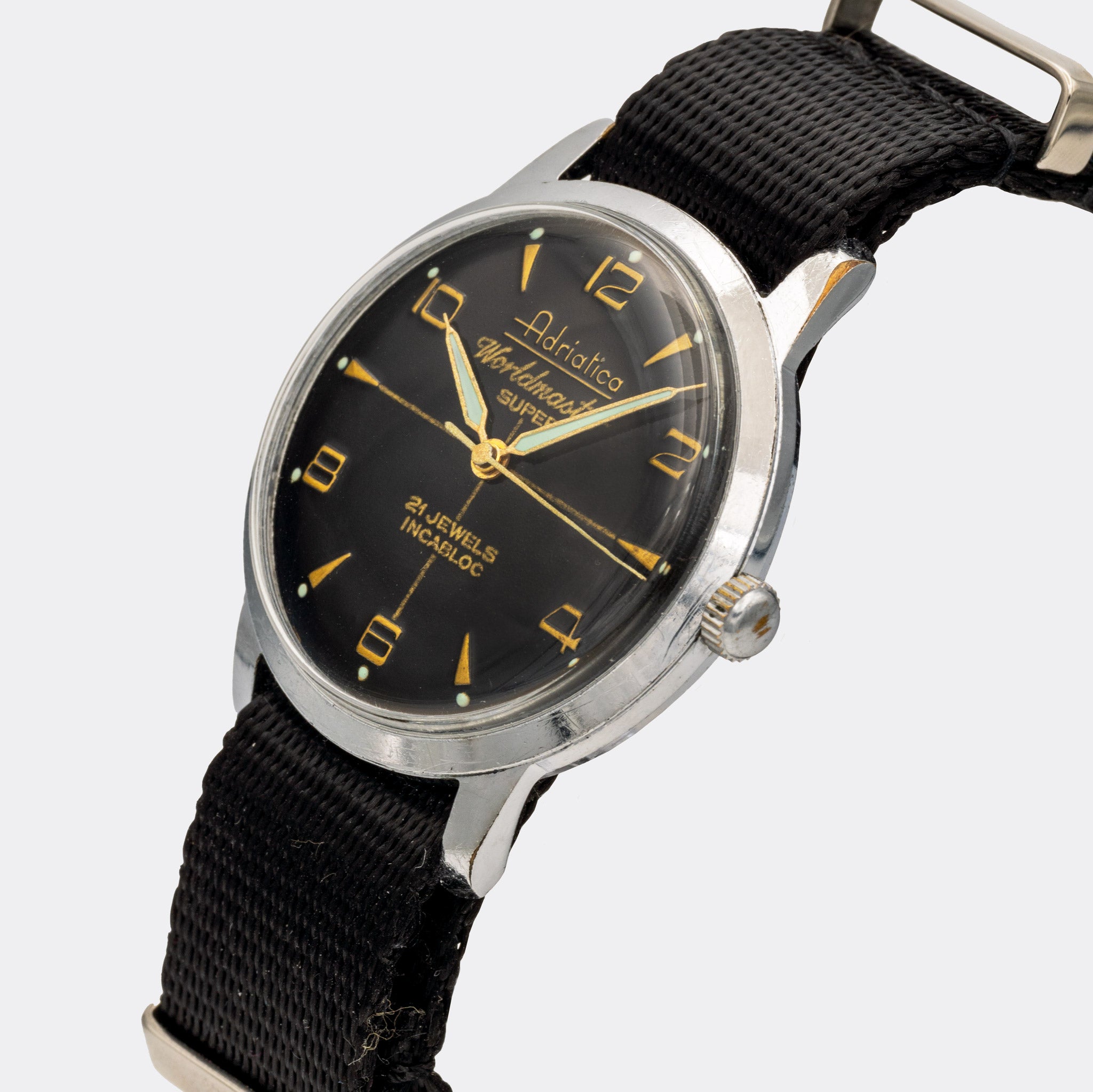 ADRIATICA | Jumbo Worldmaster | Super | Dresswatch | Swiss Made | 1950s