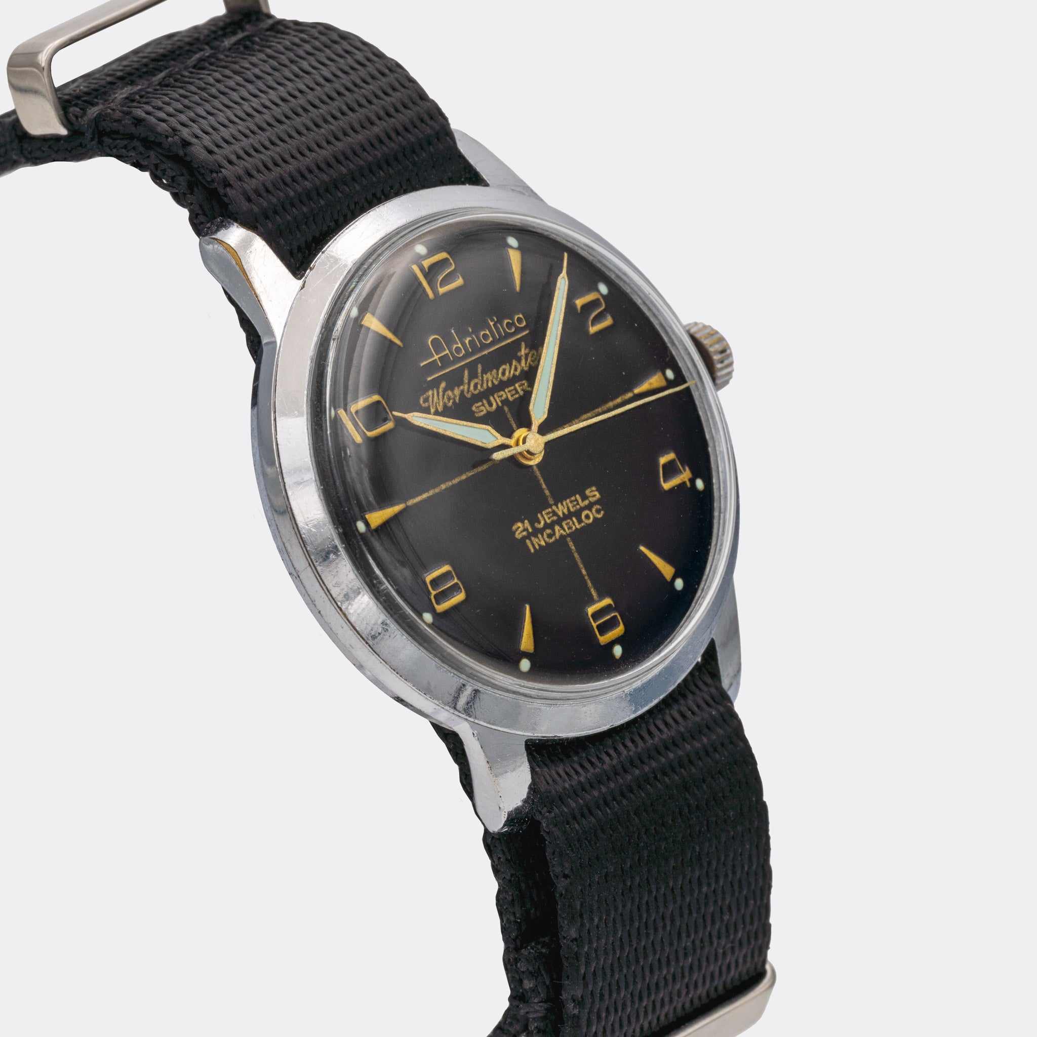 ADRIATICA | Jumbo Worldmaster | Super | Dresswatch | Swiss Made | 1950s