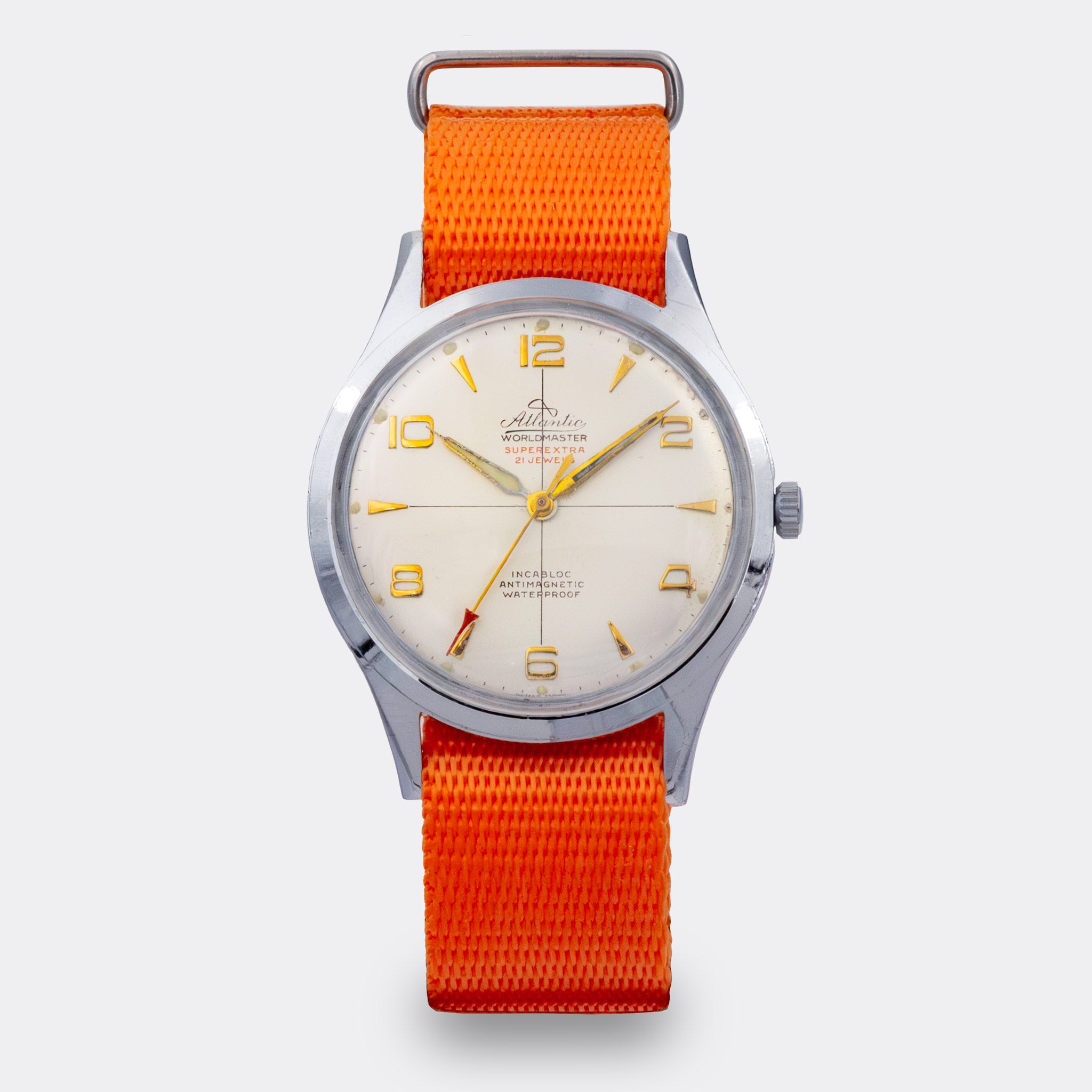 ATLANTIC | Jumbo Worldmaster | Superextra | Red Second | 1950s