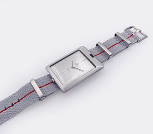 OMEGA | One-of-a-Kind | Rectangle Pocket & Wristwatch | Silver Linen Dial | 1970s
