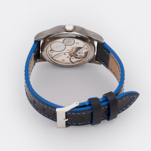 UNIVERSAL GENEVE | One-of-a-Kind | 925 Sterling Silver | Triple-Date Cream Dial | 1940s