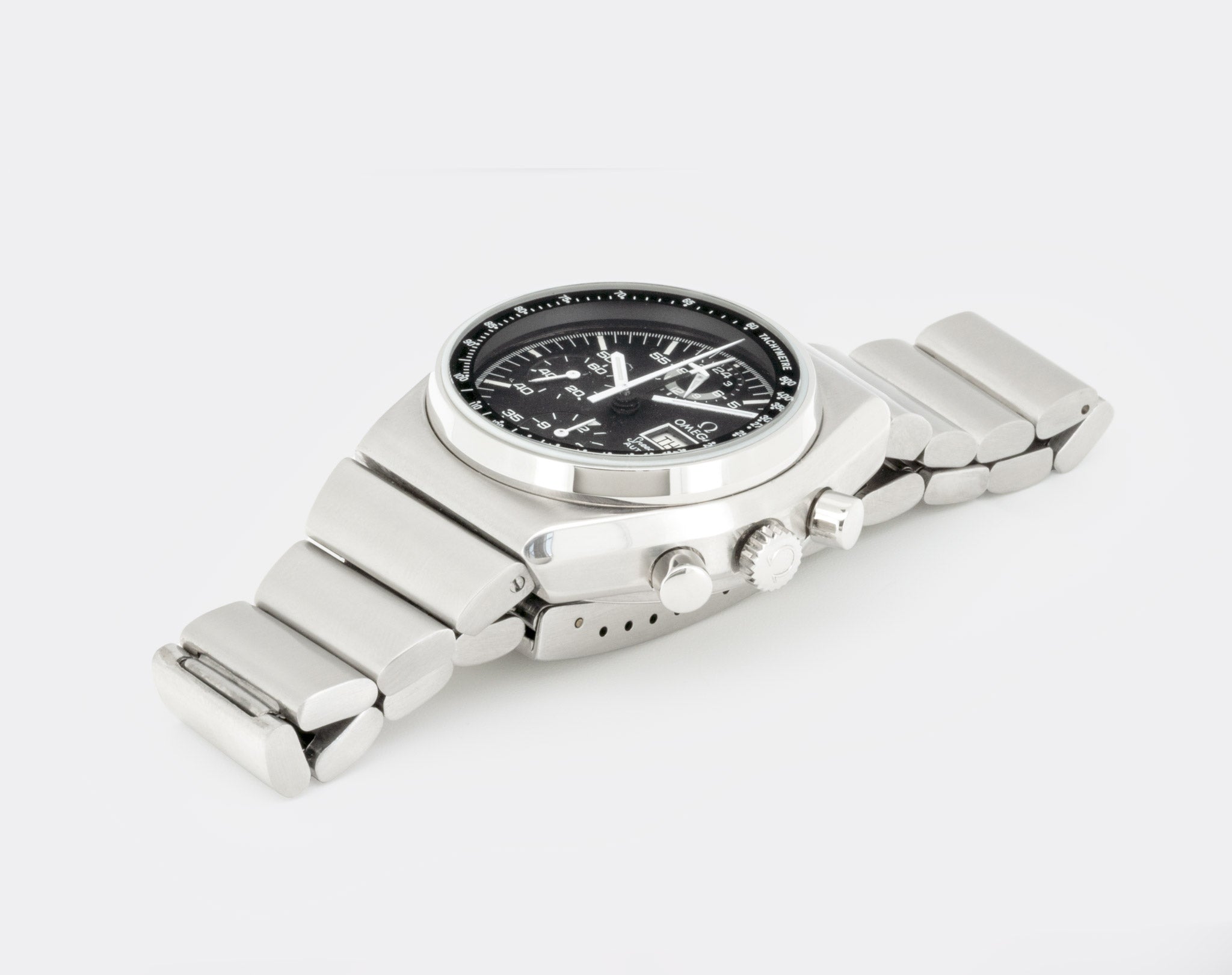 OMEGA | Speedmaster | Day & Date Chronograph | Automatic | Multifunction Racing Dial | Tachymeter | Collectible Reference | 1970s