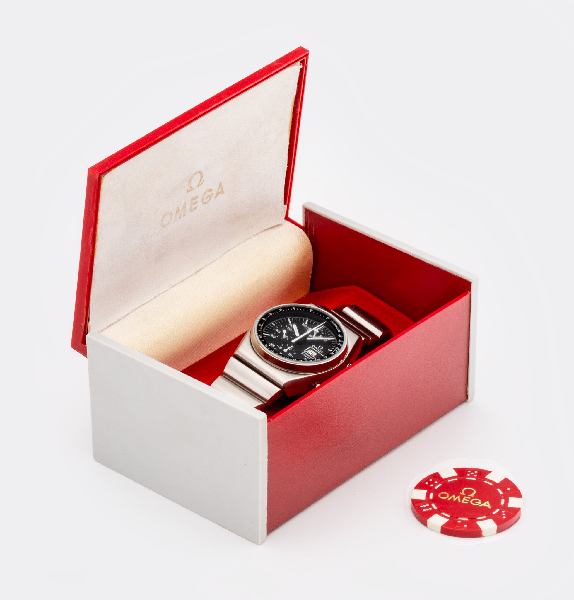 OMEGA | Speedmaster | Day & Date Chronograph | Automatic | Multifunction Racing Dial | Tachymeter | Collectible Reference | 1970s