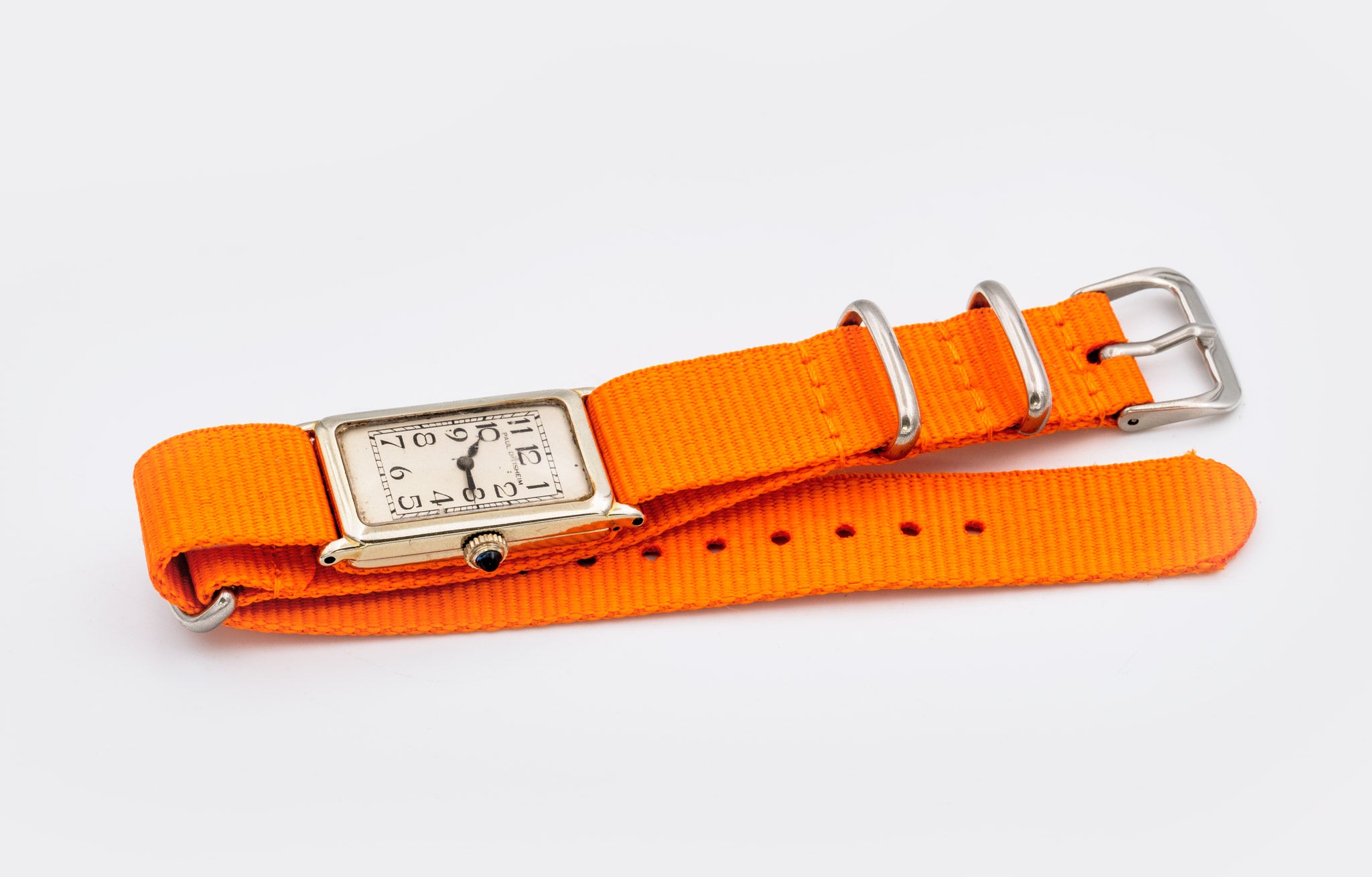 PAUL DITISHEIM | One-of-a-Kind | Historic Dresswatch | 18K Solid White Gold | Ultra Fine Swiss Made | Art Nouveau | 1920s