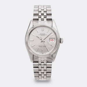 ROLEX | Jumbo Oyster Perpetual | Superlative Chronometer | 18K White Gold Sigma Dial | Collector Special - RED Date Oyster | Ref. 1500 | 1970s