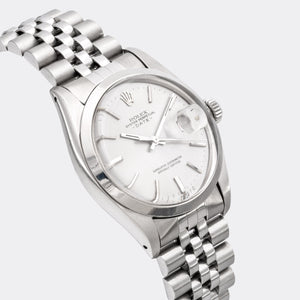 ROLEX | Jumbo Oyster Perpetual | Superlative Chronometer | 18K White Gold Sigma Dial | Collector Special - RED Date Oyster | Ref. 1500 | 1970s