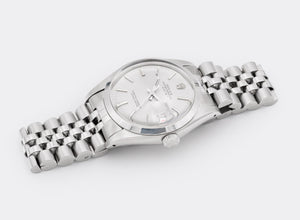 ROLEX | Jumbo Oyster Perpetual | Superlative Chronometer | 18K White Gold Sigma Dial | Collector Special - RED Date Oyster | Ref. 1500 | 1970s