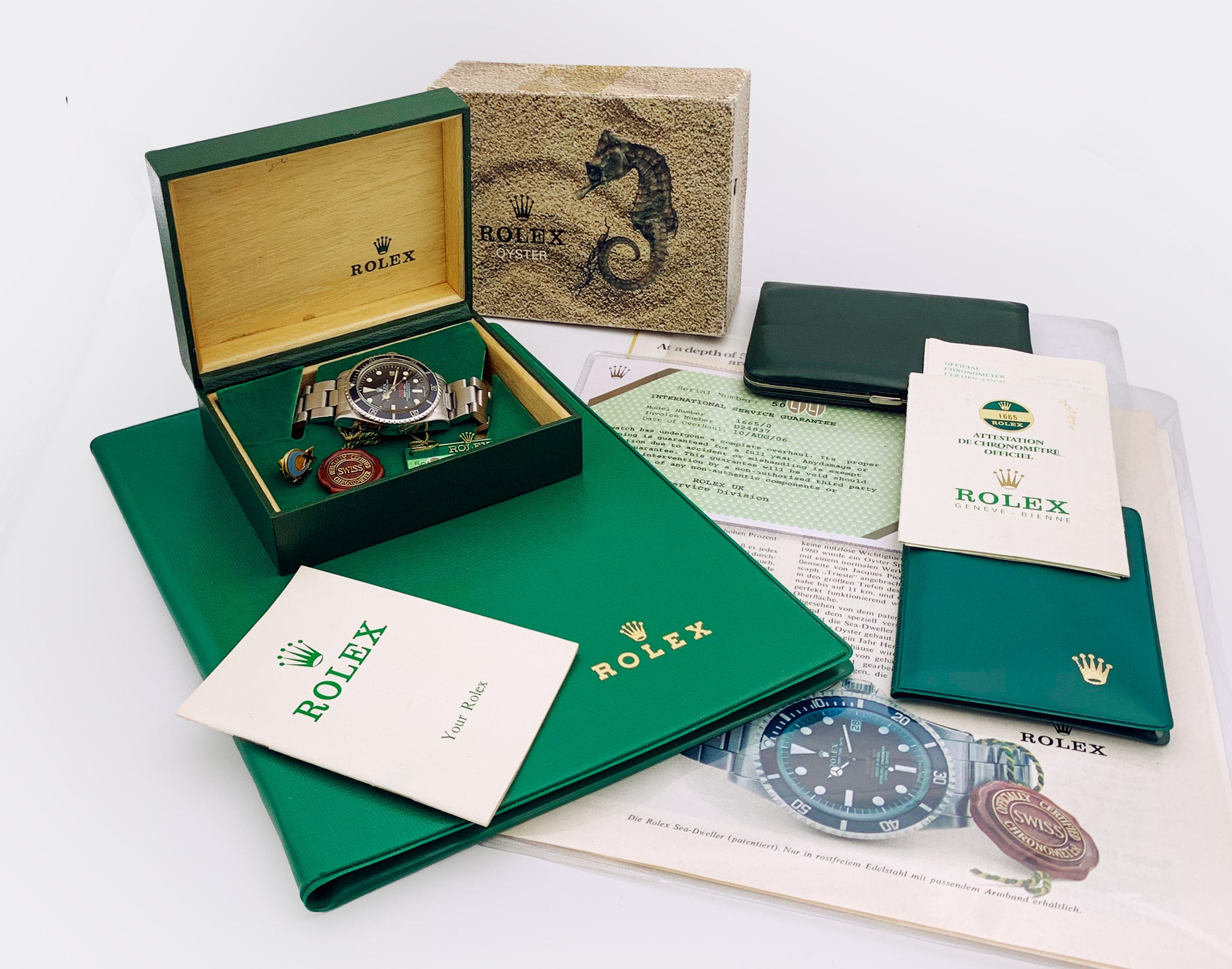 Rolex comex double red store