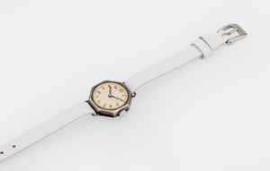 ROLEX | Historic Lady Understatement Dresswatch | Art Nouveau | 925 Sterling Silver | Guilloché Cream Dial | Ultra Fine Swiss Made | 1920s