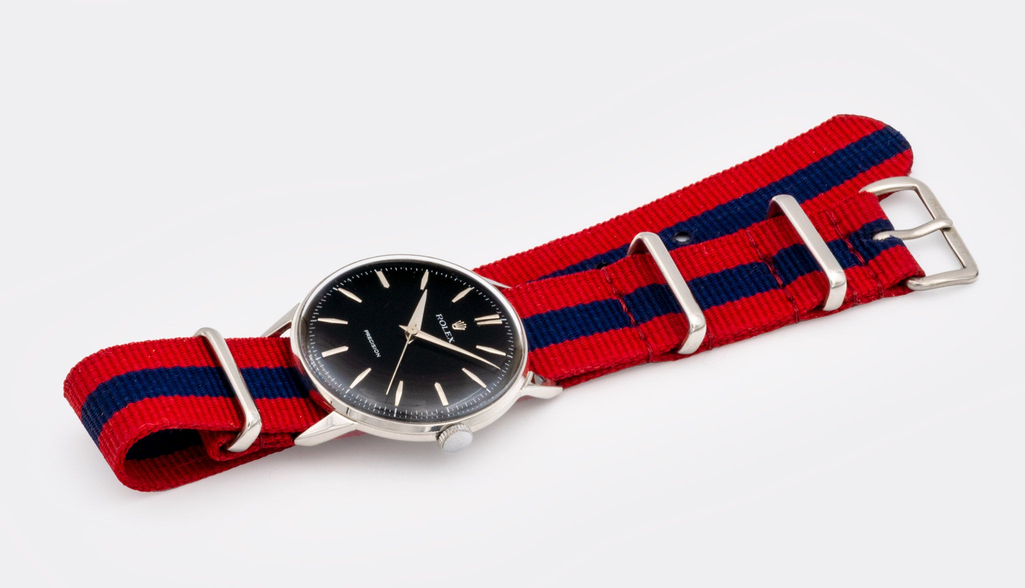 ROLEX | Precision | Superflat Jumbo Dresswatch | Collector Set | Black Dial | Ref. 9022 | 1950s