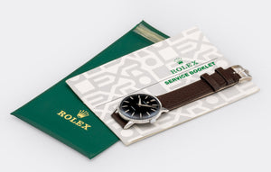 ROLEX | Precision | Superflat Jumbo Dresswatch | Collector Set | Black Dial | Ref. 9022 | 1950s