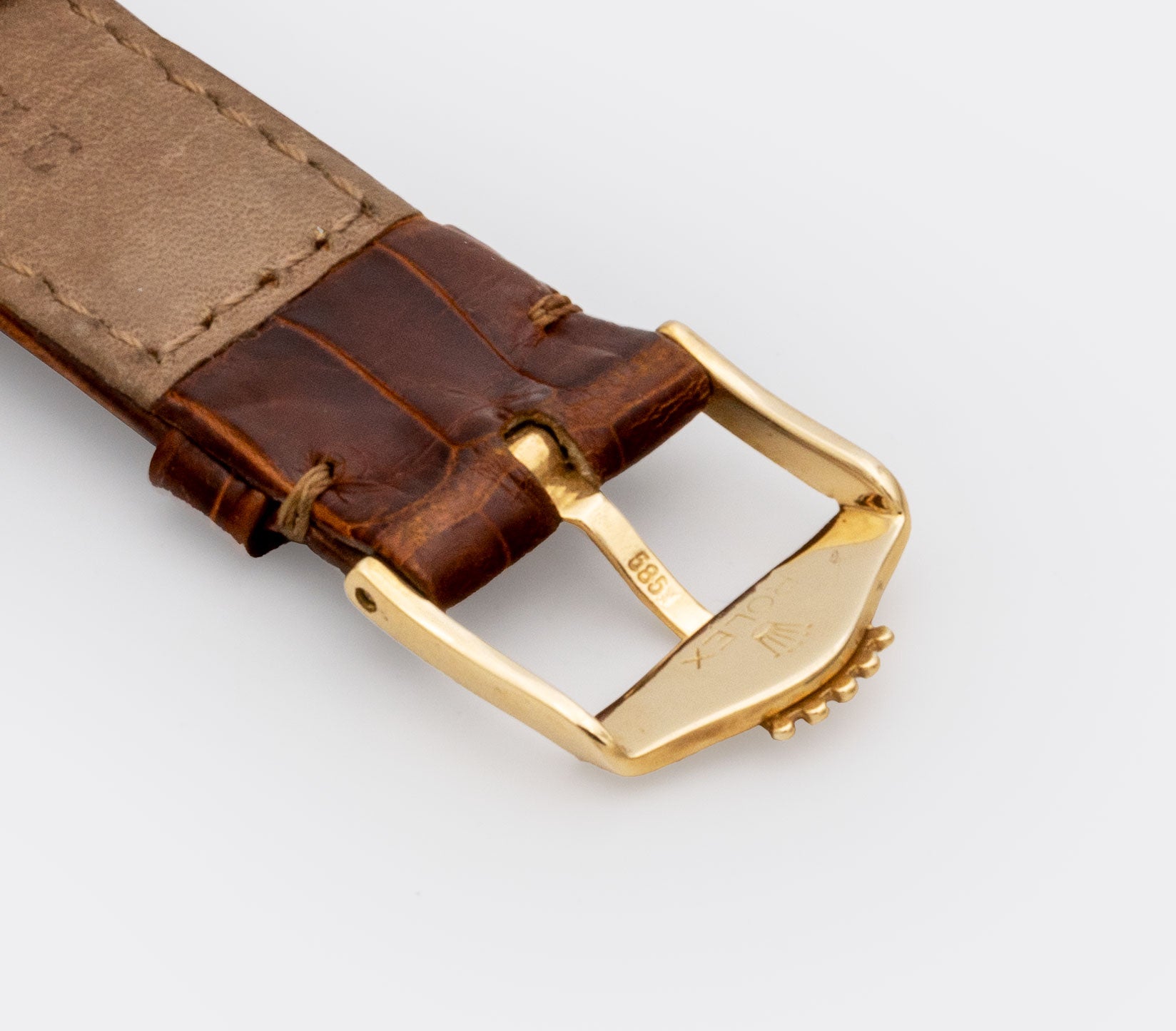 ROLEX | by D&A New York - double signed | Prototyp | One-of-a-Kind | DiVincenzo & Arienti | Collector Set | 14K Solid Gold | Champagne Sector Dial | 1960s