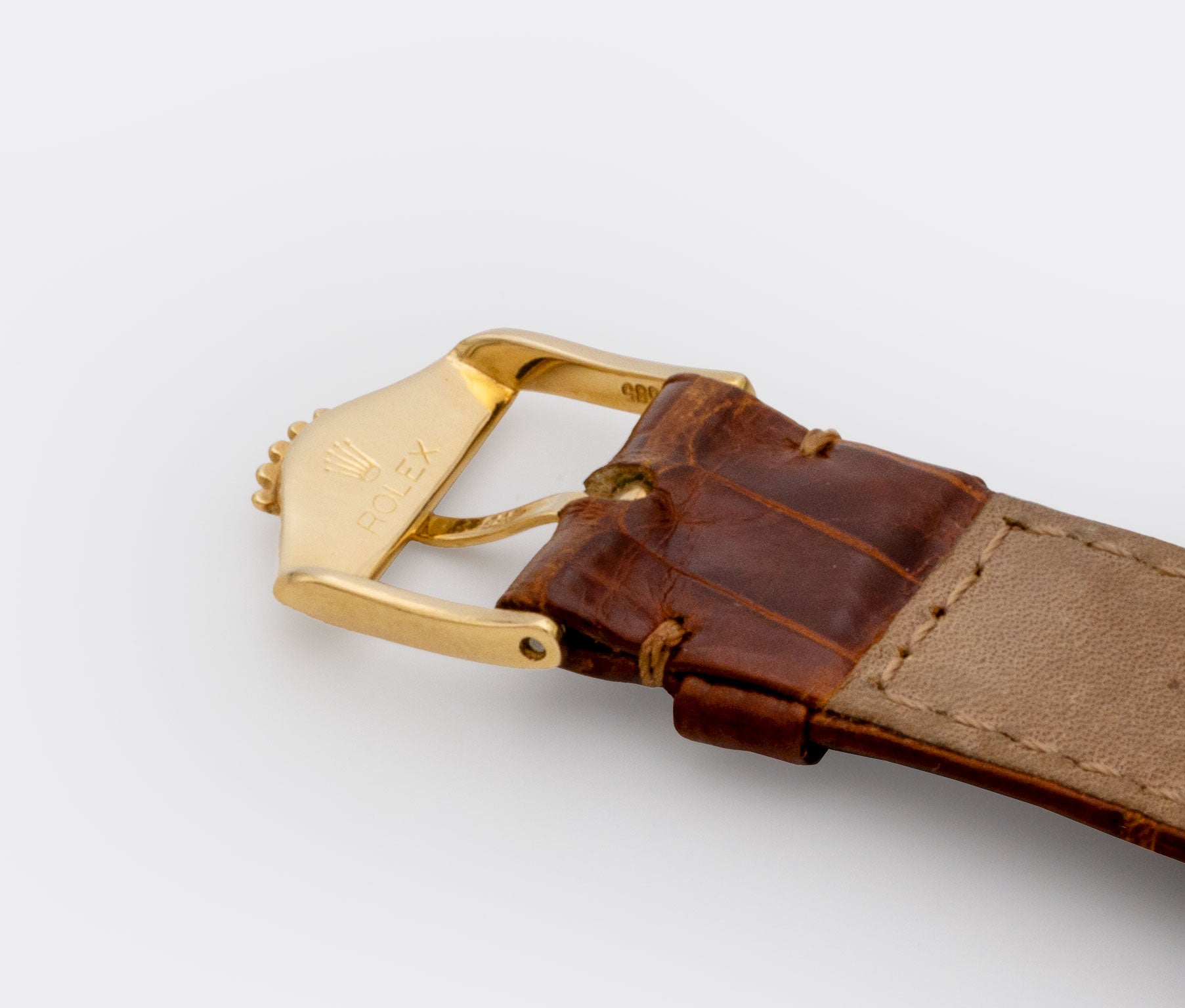 ROLEX | by D&A New York - double signed | Prototyp | One-of-a-Kind | DiVincenzo & Arienti | Collector Set | 14K Solid Gold | Champagne Sector Dial | 1960s