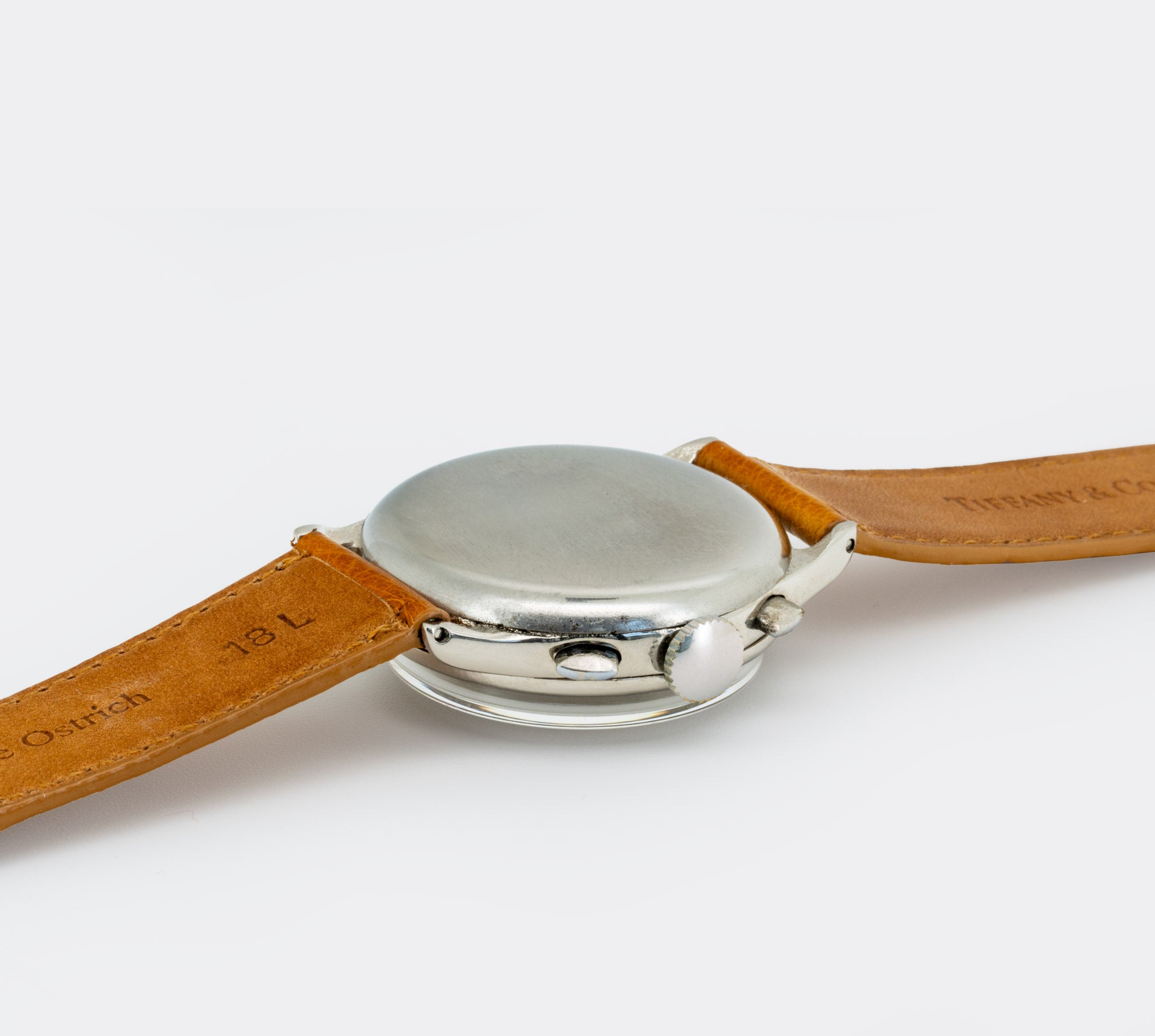 HARVEL | by TIFFANY & CO. - double signed | Chronograph | Blued Hands & Totalizers | Cream Dial | Multicolored | 1950s