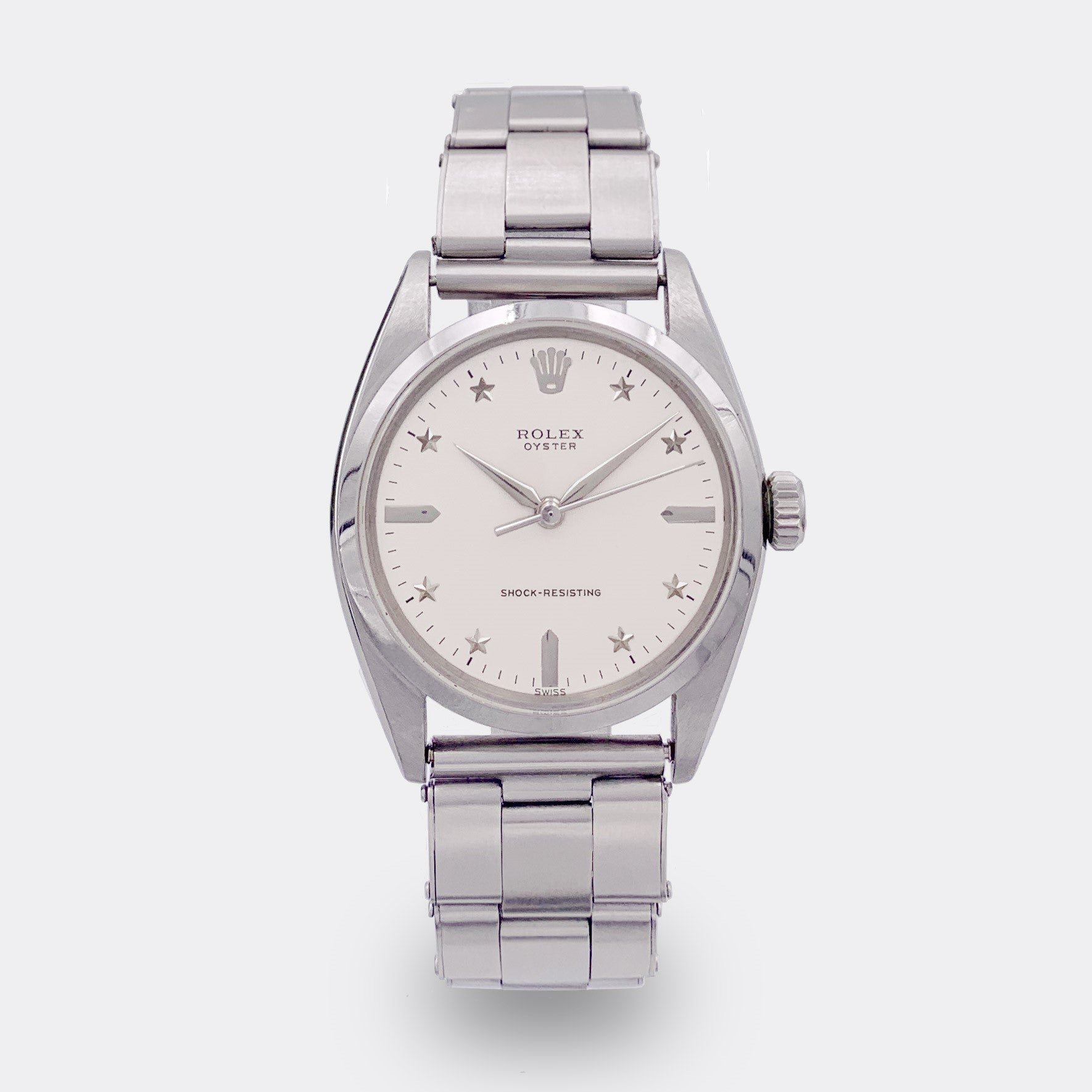 ROLEX | Galaxy | Cream White Star Dial | Collector Set | Stelline | Ref. 6422 | 1950s