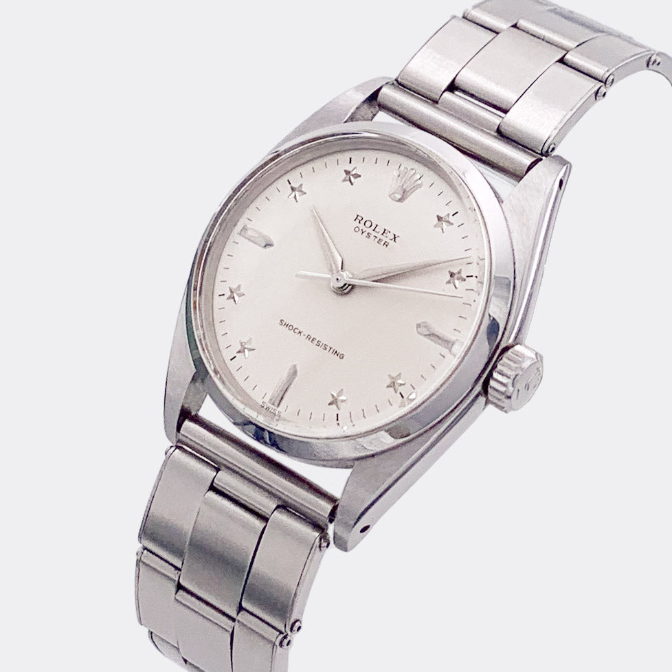 ROLEX | Galaxy | Cream White Star Dial | Collector Set | Stelline | Ref. 6422 | 1950s