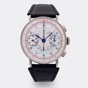 OMEGA | Jumbo Sport Racing Chronograph Classic | Telemetre Km | Multicolored Multiscale Dial | Cal. 33,3 | 1930s