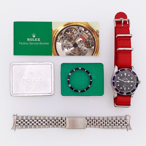ROLEX | Submariner “Solo” Dial | Full Collector Set | James Bond | Ref. 6536-1 | 1950s