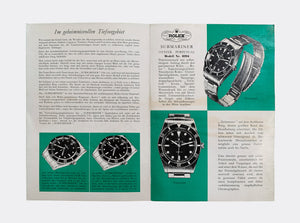 ROLEX | Submariner “Solo” Dial | Full Collector Set | James Bond | Ref. 6536-1 | 1950s