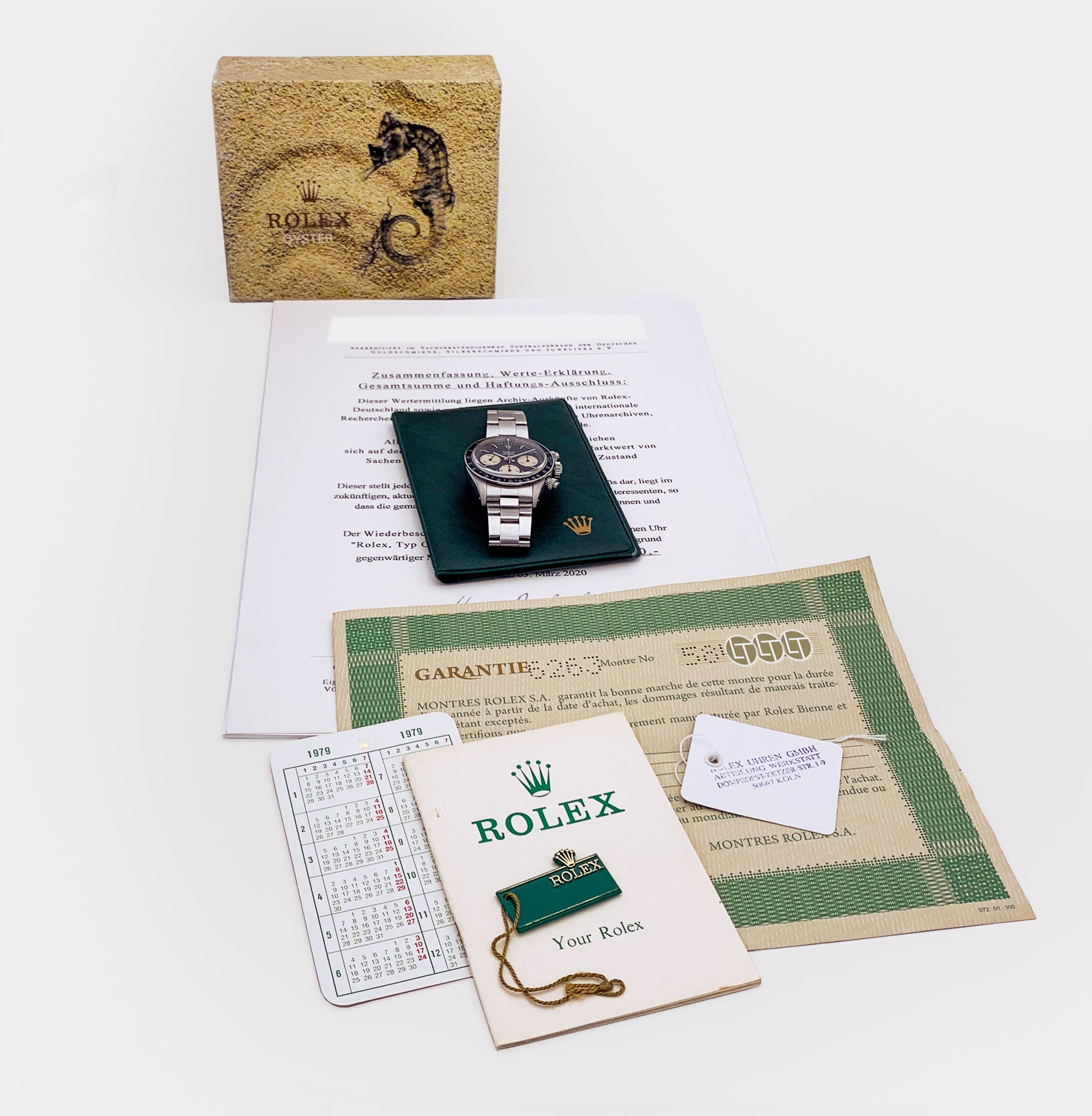 ROLEX | Oyster Cosmograph | Daytona | Big Red | Full Collector Set | Ref. 6263 | 1970s