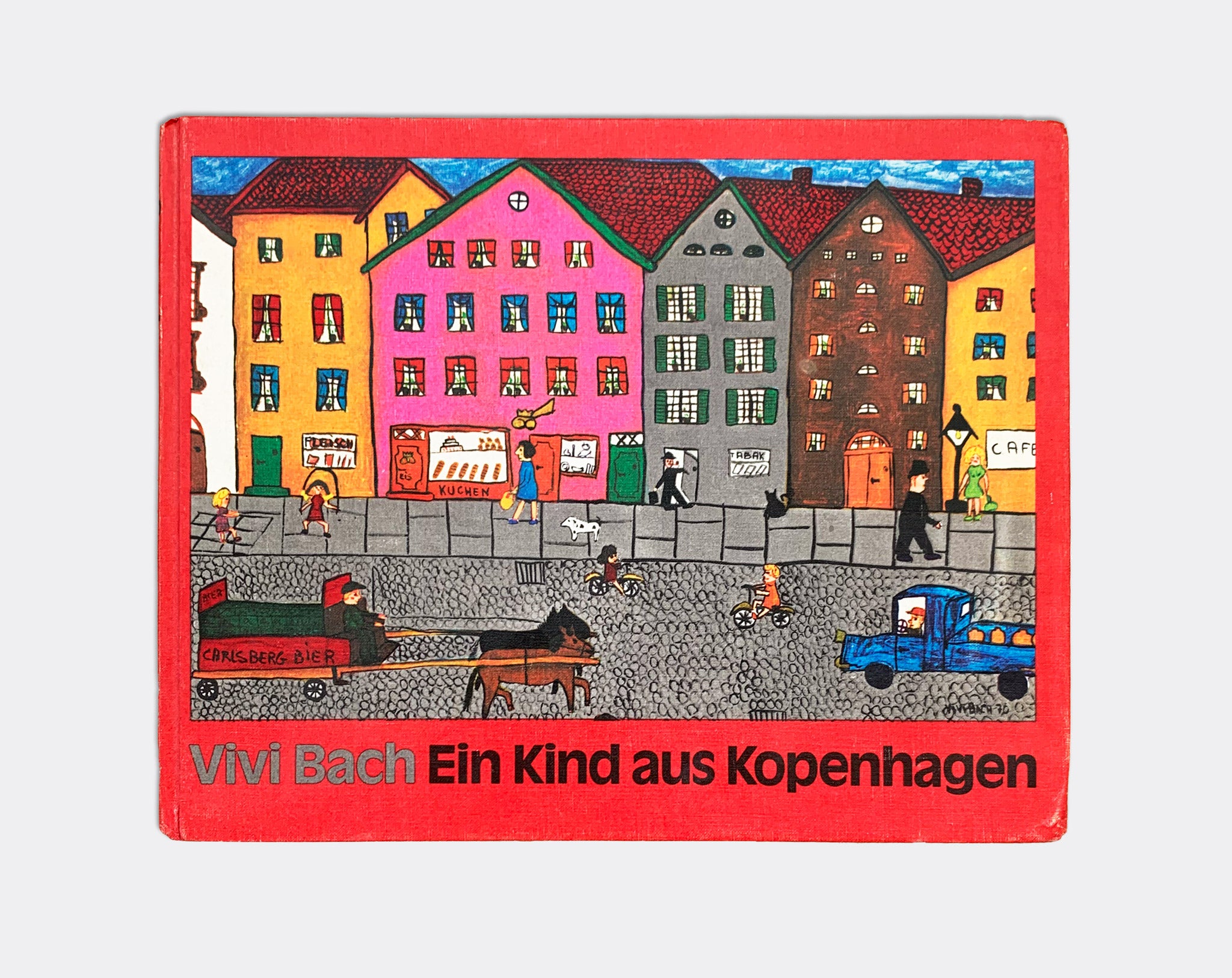 VIVI BACH | Brückenbild -- (Auf der Brücke sass eine Mücke und sah zu ihrem Glücke, dass die Welt ihr heute ganz gut gefiel.)