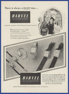 HARVEL | by TIFFANY & CO. - double signed | Chronograph | Blued Hands & Totalizers | Cream Dial | Multicolored | 1950s