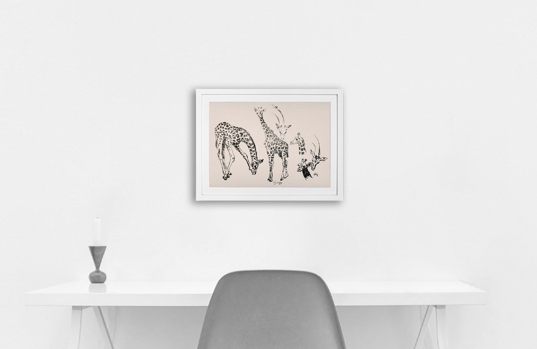 WALTHER KLEMM | Giraffe