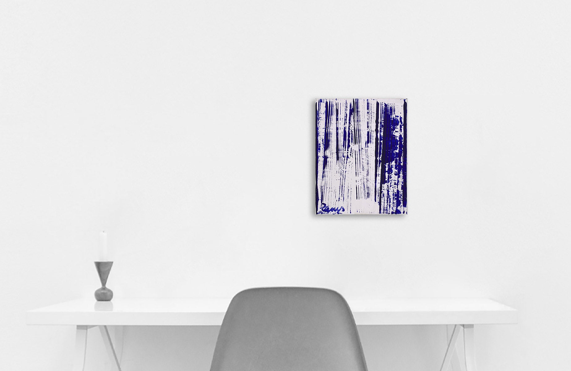 HERBERT ZANGS | Scheibenwischer Reihung Blau