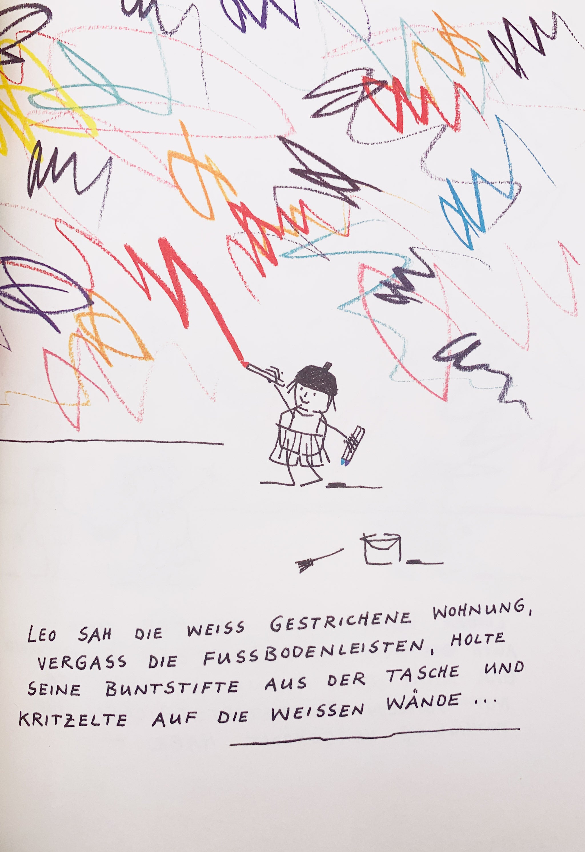 WILHELM SCHLOTE | Kinderbuch | "..mit einer Tasche voller Buntstifte"