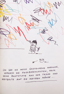 WILHELM SCHLOTE | Kinderbuch | "..mit einer Tasche voller Buntstifte"