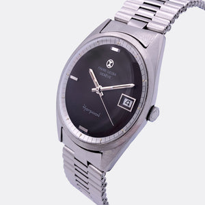 FAVRE-LEUBA | Harpoon | Diver Automatic Sportswatch | Date | Chocolate Brown Dial | 1960s