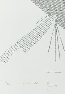 DOMENICO CERRONI CADORESI | Concrete Poetry