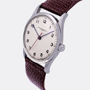 VACHERON CONSTANTIN | Dresswatch | Blue Hands | Red Second | 1/5 Minute Scale | 18K White Gold | 1930s