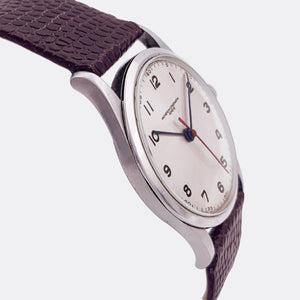 VACHERON CONSTANTIN | Dresswatch | Blue Hands | Red Second | 1/5 Minute Scale | 18K White Gold | 1930s