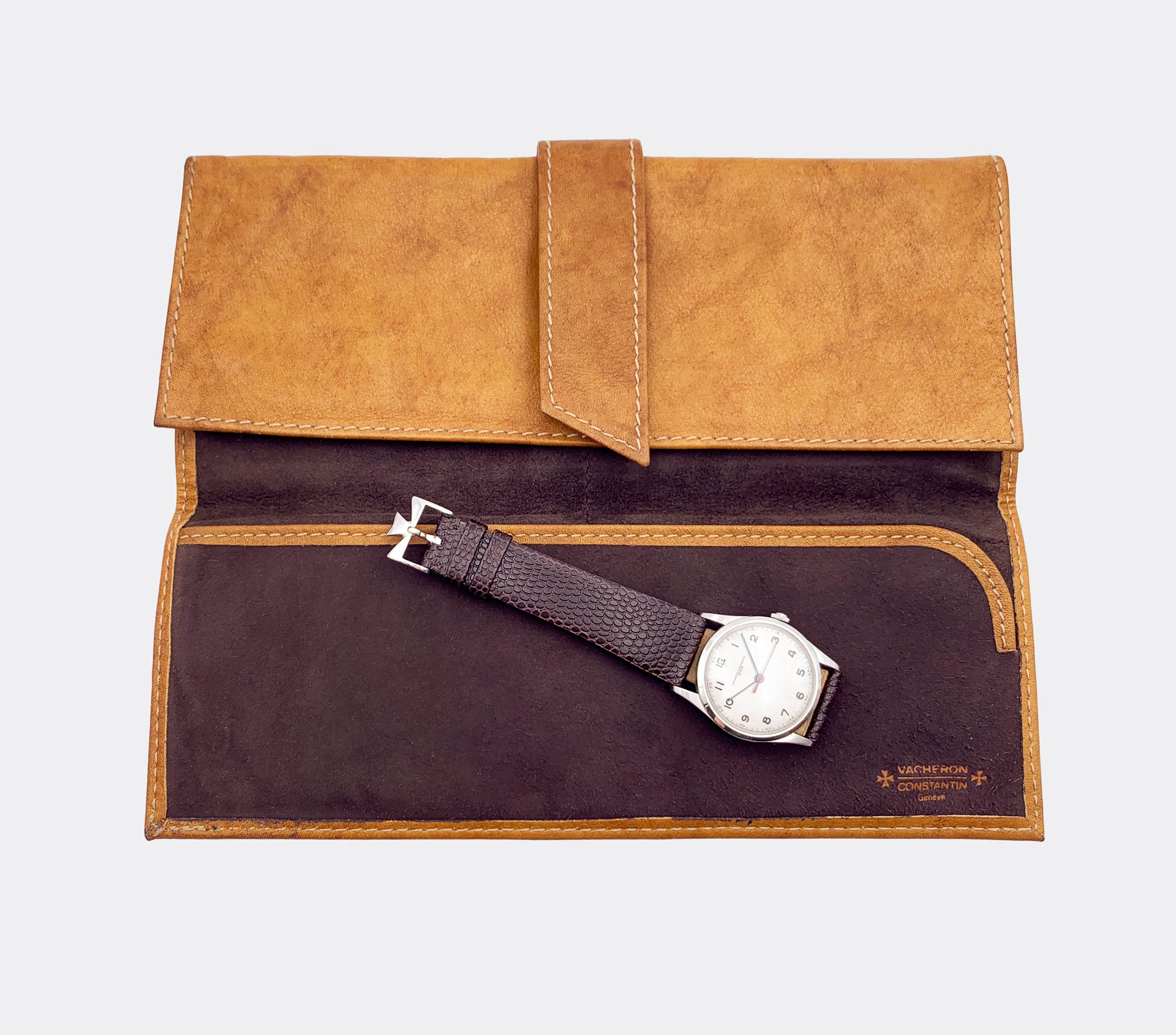 VACHERON CONSTANTIN | Dresswatch | Blue Hands | Red Second | 1/5 Minute Scale | 18K White Gold | 1930s