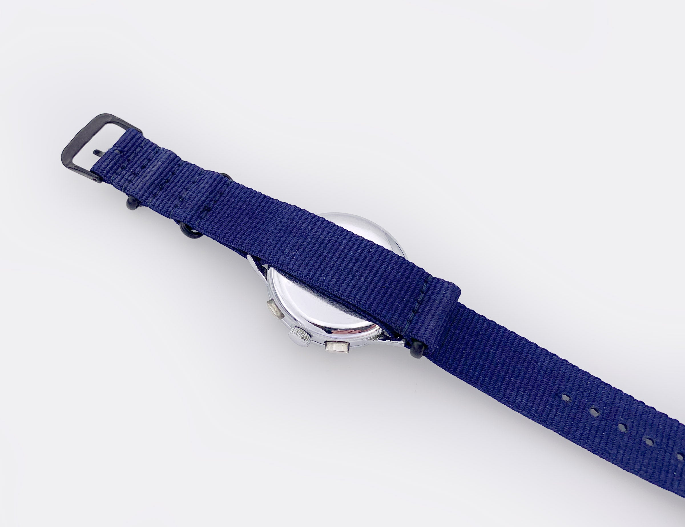 BERTHOUD | Super Jumbo Chronograph | Cream White Dial | Blue Hands | 1940s