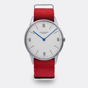 UNIVERSAL GENEVE | Super Jumbo Dresswatch | Blue Hands | NOS | Ref. 312301/3 | 1950s